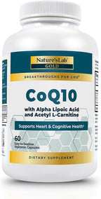 Nature's Lab CoQ10 + Alpha Lipoic Acid + Acetly L Carnitine & One Daily Multivitamin