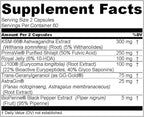Natural Testosterone Supplement for Men - KSM-66 Ashwagandha, LJ100 Tongkat Ali, PrimaVie Shilajit, Royal Jelly, GG-Gold - Energy, Stamina, & Muscle Support Supplement - 120 Capsules