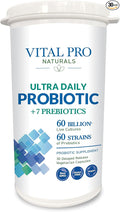 Vital Pro Naturals - Ultra Daily Probiotic Plus Prebiotics 30 Capsules