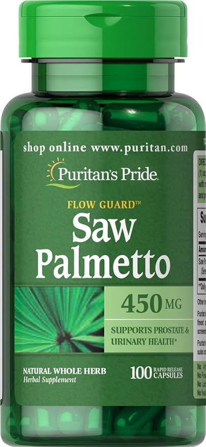 Puritan's Pride Saw Palmetto, 100 Count