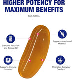 Fish Oil Omega 3 6 9 Supplement - Full Spectrum Clinical Formula Fish Oil Pills with Omega-3 Fatty Acids EPA & DHA plus GLA ALA Oleic Acid and More for Brain Heart & Overall Health - 90 Day Supply