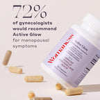 Womaness Menopause Wellness Duo for Women – Hormone Balance Support + Hair Skin & Nails Formula – Ashwagandha, Pycnogenol, Bacopa, Biotin & Hyaluronic Acid – 2 Bottles, 30 Capsules Each