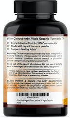 Turmeric Curcumin with Black Pepper & Ginger 2250mg - Ultra Potent Turmeric Supplement with 95% Curcuminoids & BioPerine for Joint Support, Enhanced Bioavailability, Immune Health - 90 Vegan Capsules