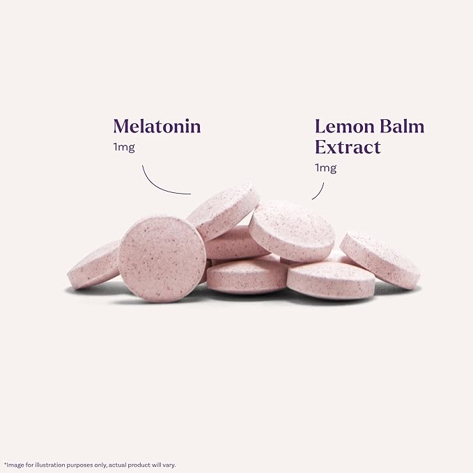 Natrol Kids Fast Dissolve Melatonin 1 mg, Dietary Supplement for Restful Sleep, Sleep Tablets for Kids, 40 Strawberry-Flavored Melatonin Tablets, 40 Day Supply