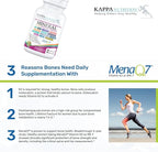 KAPPA NUTRITION (90 Capsules,Vitamin K2, Vitamin D3, Zinc, Selenium, Vanadium, Copper, Manganese, Potassium, Molybdenum, Calcium, Chromium, Iodine, Boron, Mineral 13 in 1 Advanced Complex, from