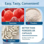 BELANO Spnutrition Magnesium Bisglycinate Gummies, 400mg per Serving, with Magnesium Bisglycinate Chelate, Sea Salt, Raspberry Fruit Powder, Strengthen Bones, Everyday Wellness, 60 Gummies