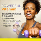 Nature's Life Vitamin K 1000mcg | Phylloquinone K-1 Supplement, Healthy Bones & Cardiovascular Support | 50CT (Pack of 2)