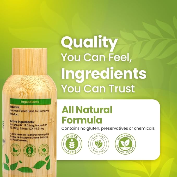 Bestmade Natural Products Digestive Comfort Solution BIO25 - Natural Remedy for Irritable Bowel Syndrome, Soothe Discomfort & Support Digestive Balance, 350 Pellets