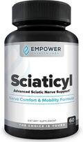 Sciaticyl – Nerve Support Supplement with B1, B6, B12, Magnesium, NAC, ALC & Alpha Lipoic Acid – Supports Nerve Function, Mobility, Comfort & Circulation – 60 Capsules