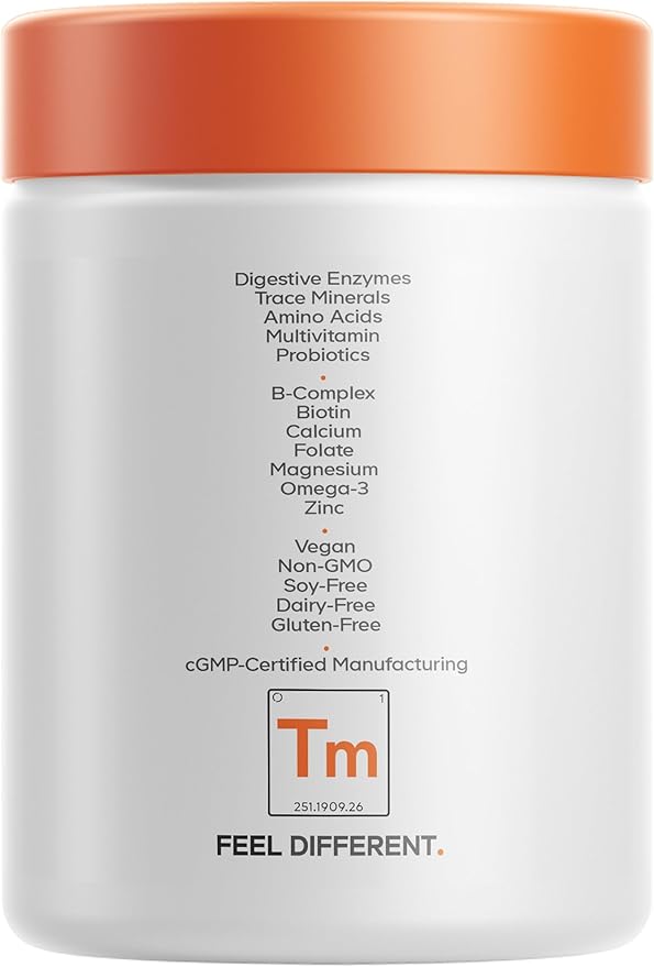 Codeage Teen Multivitamin Supplement – Daily Vitamins and Minerals for Teen Boys and Girls – Organic Whole Food Formula with Omega-3 and Vitamins A to K - 2 Pack