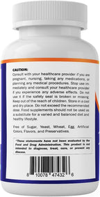 Vitamatic Calcium Magnesium Zinc D3 Boron | 365 Coated Tablets Supplement | Calcium 1200 mg, Magnesium 420mg, Zinc 25mg, Vitamin D3 1000 IU, Boron 1 mg | Non-GMO | Gluten Free | Made in USA