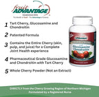 Cherry Prime Montmorency Tart Cherry with Glucosamine & Chondroitin - 90 Capsules (Case of 12)