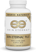 Source Naturals Skin Eternal Plus, with C Ester, DMAE, & Lipoic Acid - 120 Tablets