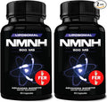 Advanced Bionetix Liposomal NMNH 500mg Per Serving -NMN Supplement Alternative- 120 Capsules (Dihydronicotinamide Mononucleotide) NAD Supplement to Boost NAD+ Levels for Anti Aging (120)
