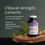 New Chapter Turmeric Supplement,Daily,Heart,Brain&Healthy Inflammation Support,Supercritical Turmeric Curcumin Means No Black Pepper Needed,Non-GMO,Gluten Free – (4 Month Supply),120 Count (Pack of 2)