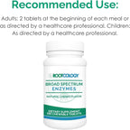 Rootcology by Dr. Izabella Wentz | Broad Spectrum Enzymes | Complete Digestive Support Formula | Chewable Tabs | 90 Servings