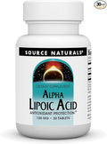 Alpha Lipoic Acid 100mg Source Naturals, Inc. 30 Tabs