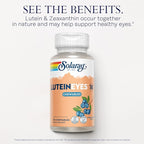SOLARAY Chewable Lutein Eyes 18 | Eye & Macular Health Support Supplement w/Naturally Occurring Lutein and Zeaxanthin | Non-GMO | 30 Chewables