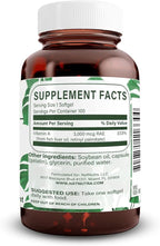 Natural Nutra Vitamin A 10,000 IU Softgels – High Potency Eye and Skin Vitamins – Gluten-Free - Supplement for Sight & Skin Health – Fish Liver Oil for Men and Women, Gluten Free 100 Softgels (2 Pack)