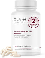 Saccharomyces Boulardii Probiotics 10 Billion CFU Made in USA | No Fillers Patented Strain: Lynside CNCM I-3799 Probiotics for Men and Women | Pure TheraPro Rx, Pharma Grade 120 Count