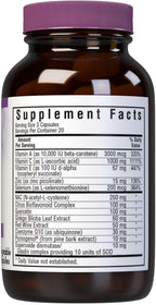 Bluebonnet Super Antioxidant Formula Vegetarian Capsules, 60 Count, White