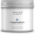 Clean Label L Tryptophan Supplement 220mg – Essential Amino Acid – Supports Restful Sleep and Relaxation – 120 Capsules