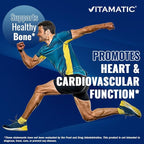 Vitamatic Vitamin D3 K2 Supplements with 10,000 IU Vitamin D + 200mcg Vitamin K MK-7, 120 Tablets Bone, Heart, Immune, & Calcium Support