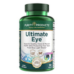 Ultimate Eye Support by Purity Products - 10 mg of Lutein w/Lutemax 20/20, 100 mg of Alpha Lipoic Acid, 2 mg Zeaxanthin Eye Vitamins - Clinically Studied - Blue Light Wave Protection - 90 Capsules