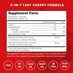 NutraChamps Tart Cherry Gummies - Tart Cherry Extract with Celery Seed - 60 Vegan Gummies