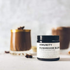 Erbology Organic Immunity Mushroom Complex 50 Servings - High in Beta-glucans - Reishi, Cordyceps, Lion's Mane, Turkey Tail - Sustainably Grown in Europe - Vegan - Non-GMO - No Added Fillers