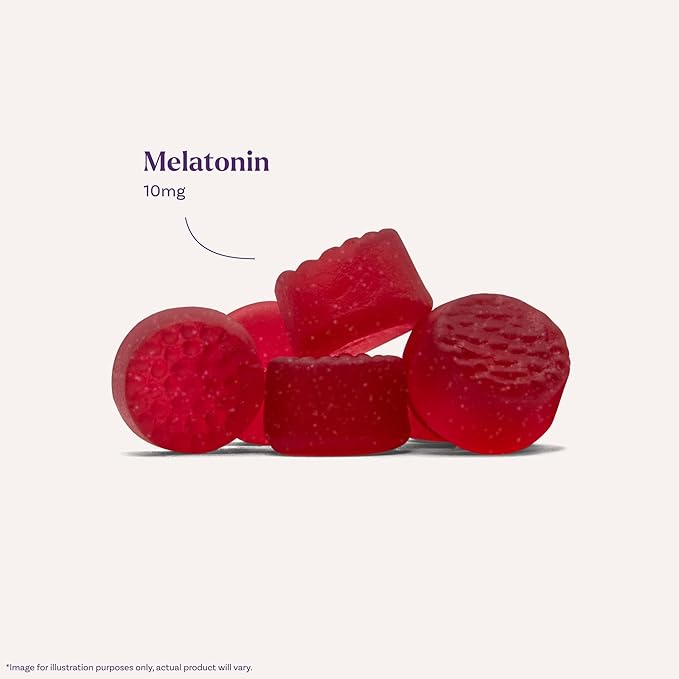 Natrol 10 mg Melatonin Gummies, Time Release Sleep Gummies for Adults, Minimize Wake Ups, Strawberry-Flavored, 35 Count, 35 Day Supply