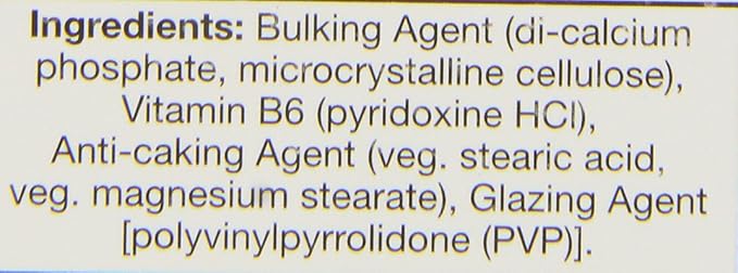 Health Aid Vitamin B6 (Pyridoxine HCl) 10mg 100 Tablets