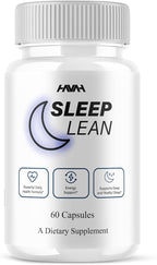 Sleep Lean Capsules, Official Sleep Lean Health and Wellness Supplement Capsules - Maximum Strength, All Natural Sleep Support for Calm and Relaxation, Premium Sleep Lean Support Reviews (60 Capsules)