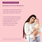 Prenatal Choline Supplements 550mg | 120 Capsules | Supports Baby’s Brain Development & Cognitive Function During Pregnancy & Nursing | Ultra Pure Natal VitaCholine, Vegan Choline Bitartrate for Women