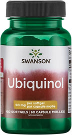 Swanson Ubiquinol 50 Milligrams 60 Sgels