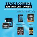 ONNIT Creatine Monohydrate Powder – Unflavored, 90-Serving Value Size – Supports Strength, Lean Muscle, and Brain Energy† – Keto Friendly, No Fillers, 90 Servings, 15.29 oz