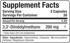 ALLMAX Essentials, DIM, 60 Veggie Caps (100 mg per Capsule)