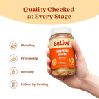BeLive Turmeric and Ginger Gummies - 500mg - Joint and Mobility Support Supplement - Curcumin with Black Pepper for Enhanced Absorption - Tropical Flavor - 2 Pack, 120 Count