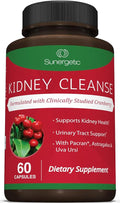 Premium Kidney Cleanse Supplement – Powerful Kidney Support Formula With Cranberry and Astragalus- Helps Support Healthy Kidneys & Urinary Tract Support - Kidney Cleanse Detox & Repair – 60 Capsules