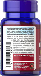 Puritan's Pride Coenzyme CoQ10 100mg, Dietary Supplement for Heart Health, Blood Pressure, Oral Gum Health, and Healthy Aging Support, 60 Servings, Rapid Release Softgels