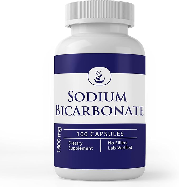 PURE ORIGINAL INGREDIENTS Sodium Bicarbonate, D-Mannose, & Potassium Bicarbonate Bundle (100 Capsules Each), No Additives or Fillers, Lab Verified