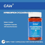 CAW Hypersorption Cycloastragenol 5Mg | Telomere Length Support | DNA Health Immunity Boost Anti-Aging | 30 Enteric-Coated Capsules (3 Bottles)