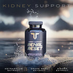 Troponin Nutrition Renal Reset Kidney Support Organic Astragalus Powder Grape Seed Extract, Ginger Extract