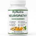 Rynutra Nerve Support Supplement, Capsules for Neuropathy with CoQ10, Turmeric, L-Carnitine, Butcher’s Broom, Alpha Lipoic Acid, Enhance Nerve Calming, Promote Overall Well-Being, 60 Capsules