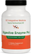 Digestive Enzyme Pro by Dr. Rajsree, MD | Full Spectrum Digestive Enzyme Support for Gas, Bloating & Indigestion | with Betaine, Pepsin, Ox Bile & Pancreatin | 90 Capsules