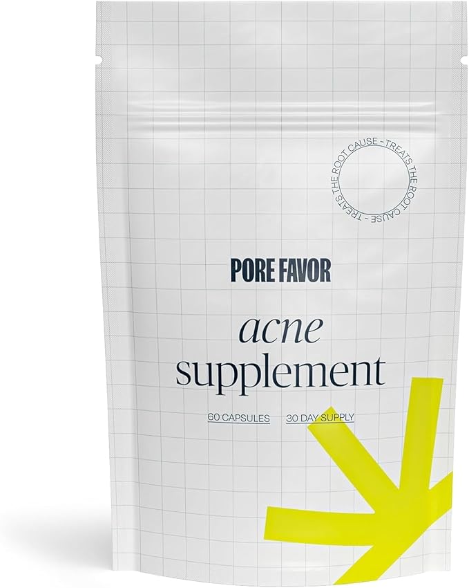 Skin Support Supplement with DIM, Zinc, Vitamins A C D E and Selenium – Wellness Formula for Men and Women – Helps Maintain Balanced-Skin and Overall Complexion – Once-Daily Capsules