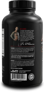 Alpha JYM X Advanced Testosterone Booster - Vitality, Optimization, DHEA, Ashwagandha, Boron, Shilajit, Fenugreek, Eurycoma, Damiana, Quercetin, DIM, JYM Supplemental Science (240 Capsules)