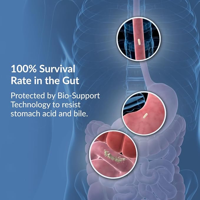 Intelligent Labs Probiotic 50 Billion CFU with Prebiotics, PHGG & FOS, No Refrigeration Needed, Once Daily, 10x Effectiveness, 60-Day Supply, Third-Party Verified