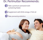 Garden of Life Dr. Formulated Probiotics Once Daily Prenatal - Acidophilus and Bifidobacteria Probiotic Support for Mom and Baby – Shelf Stable - Gluten, Dairy, and Soy-Free - 30 Vegetarian Capsules