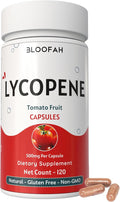 Lycopene Supplement Capsules 500mg – Tomato Fruit Powder with Natural Lycopene for Antioxidant & Daily Wellness Support | Gluten Free, Non-GMO (120 Count (Pack of 1))